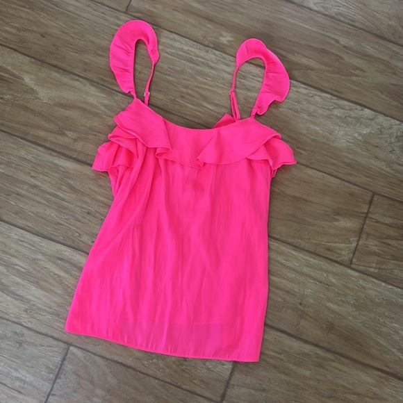 {Lilly Pulitzer} Ruffle Tank - Picture 2 of 4
